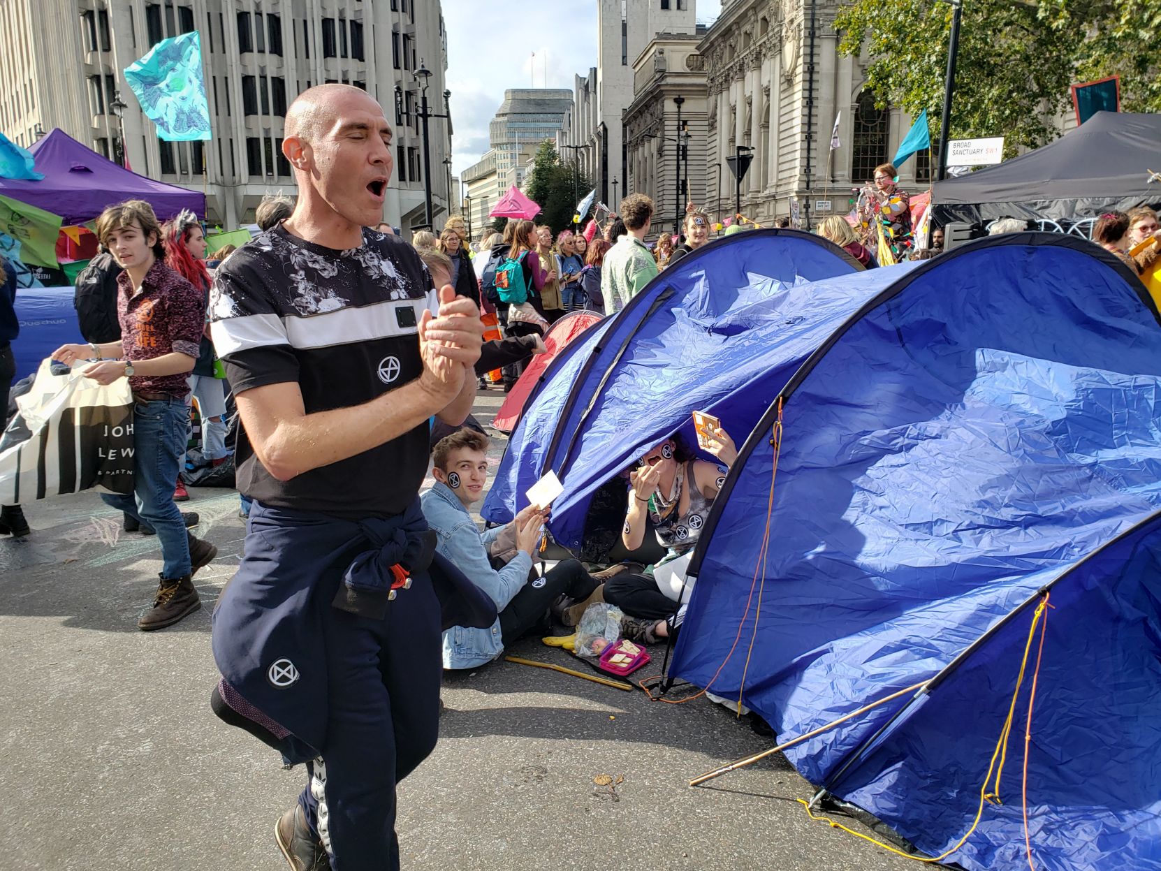 London's Extinction Rebellion Protesters